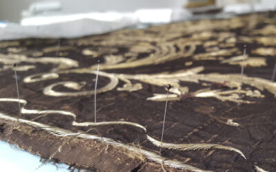 CYRTA descubre el tono original del terno neoclásico de la Virgen del Carmen de San Fernando