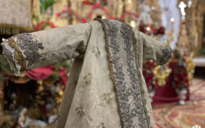 La restauración de la Túnica de ‘los Talcos’ del Dulce Nombre de Estepa